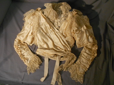 Clothing - BODICE (WEDDING  DRESS), Wedding Dress Bodice, 1896