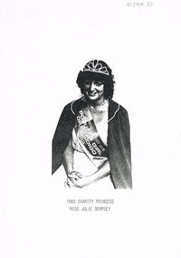 Document - BENDIGO EASTER FAIR COLLECTION:  CHARITY PRINCESS JULIE DEMPSEY