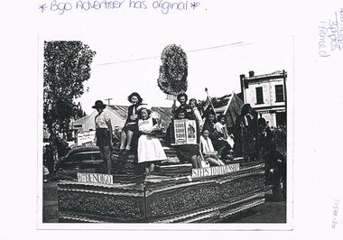 Document - BENDIGO EASTER FAIR COLLECTION:  CITIZEN SHIP FLOAT