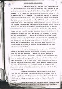 Document - BENDIGO EASTER FAIR COLLECTION: HISTORY OF FAIR
