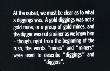 Slide - DIGGERS AND MINERS. DIGGERS AND MINERS, 1900s