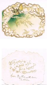 Ephemera - CHRISTMAS GREETING CARD