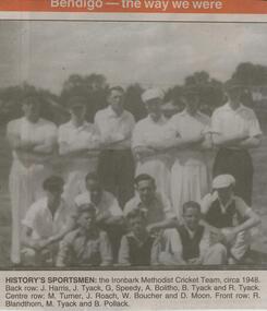 Newspaper - JENNY FOLEY COLLECTION: HISTORY'S SPORTSMEN