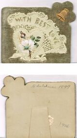 Ephemera - GREETING CARD, 1899