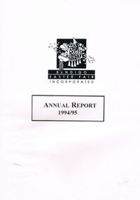 Document - BENDIGO EASTER FAIR COLLECTION:  ANNUAL REPORT 1994/95