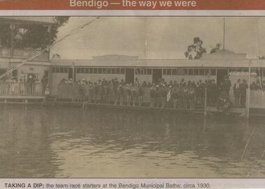 Newspaper - JENNY FOLEY COLLECTION: TAKING A DIP