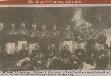 Newspaper - JENNY FOLEY COLLECTION: FOOTY OF OLD