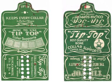 Clothing - TIP TOP COLLAR SUPPORTS PACKAGING
