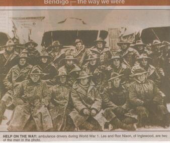 Newspaper - JENNY FOLEY COLLECTION: HELP ON THE WAY