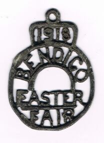Medal - BENDIGO EASTER FAIR MEDAL 1918, 1918