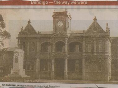 Newspaper - JENNY FOLEY COLLECTION: GRAND BUILDING
