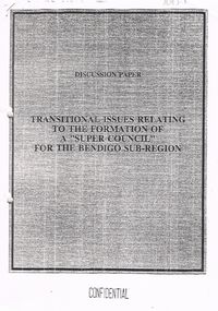 Document - VERN ROBSON COLLECTION: ORDERS ABOLISHING MUNICIPAL DISTRICTS