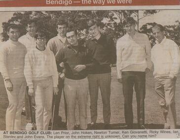 Newspaper - JENNY FOLEY COLLECTION: AT THE BENDIGO CLUB