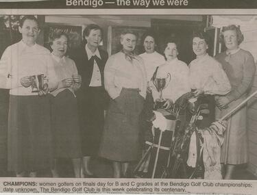 Newspaper - JENNY FOLEY COLLECTION: CHAMPIONS