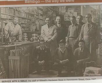 Newspaper - JENNY FOLEY COLLECTION: SERVICE WITH A SMILE
