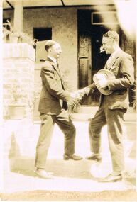 Photograph - BASIL WATSON COLLECTION:  BASIL WATSON  AND ROBERT KEITH MUNRO, C1916