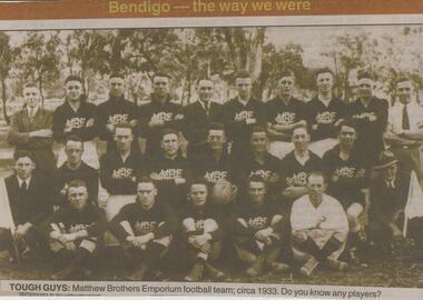 Newspaper - JENNY FOLEY COLLECTION: TOUGH GUYS