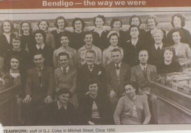 Newspaper - JENNY FOLEY COLLECTION: TEAMWORK
