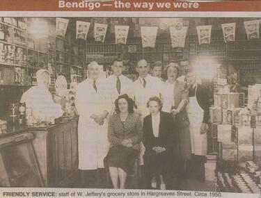 Newspaper - JENNY FOLEY COLLECTION: FRIENDLY SERVICE