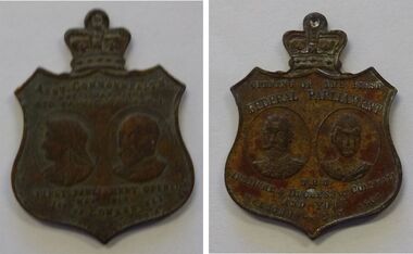 Medal - FEDERAL PARLIAMENT MEDALLION, 1901