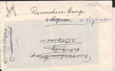 Negative - ALBERT RICHARDSON COLLECTION: DEVONSHIRE GROUP