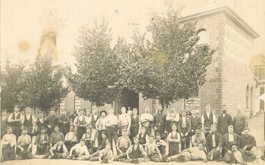 Photograph - ALBERT RICHARDSON COLLECTION:  HORWOOD FOUNDRY EMPLOYEES