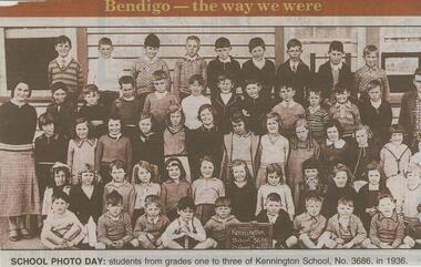 Newspaper - JENNY FOLEY COLLECTION: SCHOOL PHOTO DAY