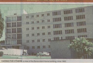 Newspaper - JENNY FOLEY COLLECTION: CARING FOR OTHERS