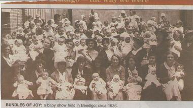 Newspaper - JENNY FOLEY COLLECTION: BUNDLES OF JOY