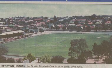 Newspaper - JENNY FOLEY COLLECTION: SPORTING HISTORY