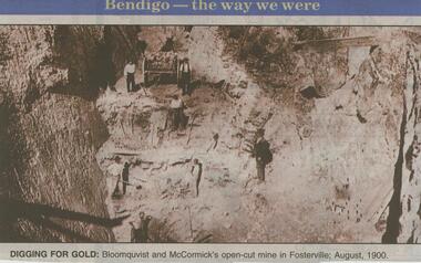 Newspaper - JENNY FOLEY COLLECTION: DIGGING FOR GOLD