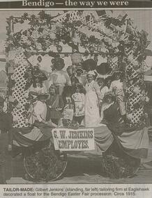 Newspaper - JENNY FOLEY COLLECTION: TAILOR MADE