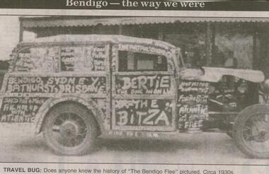 Newspaper - JENNY FOLEY COLLECTION: TRAVEL BUG