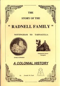 Book - STRAUCH COLLECTION: THE STORY OF THE RADNELL FAMILY