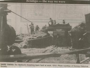 Newspaper - JENNY FOLEY COLLECTION: HARD YAKKA