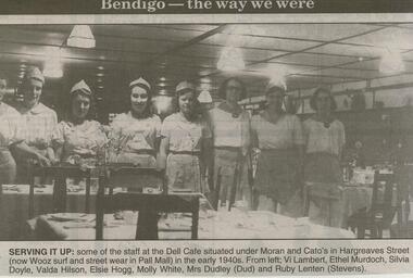 Newspaper - JENNY FOLEY COLLECTION: SERVING IT UP