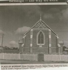 Newspaper - JENNY FOLEY COLLECTION: PLACE OF WORSHIP