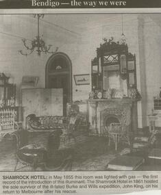 Newspaper - JENNY FOLEY COLLECTION: SHAMROCK HOTEL