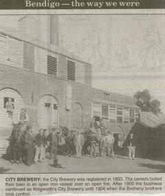 Newspaper - JENNY FOLEY COLLECTION: CITY BREWERY