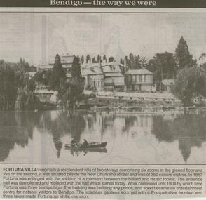 Newspaper - JENNY FOLEY COLLECTION: FORTUNA VILLA