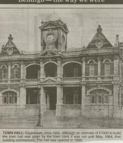 Newspaper - JENNY FOLEY COLLECTION: TOWN HALL