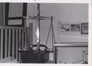 Photograph - GOLDEN DAYS HISTORICAL EXHIBITION COLLECITON: SET OF GOLD SCALES