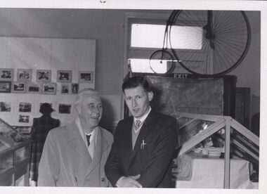 Photograph - GOLDEN DAYS HISTORICAL EXHIBITION COLLECTION: BOB PRATT AND ALFRED RUTLAND