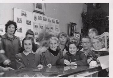 Photograph - GOLDEN DAYS HISTORICAL EXHIBITION COLLECTION: CHILDREN AT DISPLAY