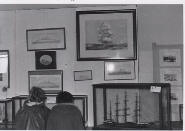 Photograph - GOLDEN DAYS HISTORICAL EXHIBITION COLLECTION: SAILING SHIP PHOTOS DISPLAY