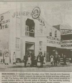 Newspaper - JENNY FOLEY COLLECTION: IRON WORKS