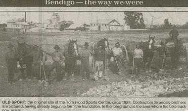 Newspaper - JENNY FOLEY COLLECTION: OLD SPORT