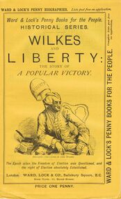 Book - LYDIA CHANCELLOR COLLECTION WILKES AND LIBERTY: THE STORY OF A POPULAR VICTORY