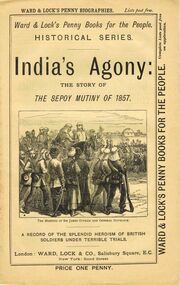 Book - LYDIA CHANCELLOR COLLECTION: INDIA'S AGONY: THE STORY OF THE SEPOY MUTINY OF 1857
