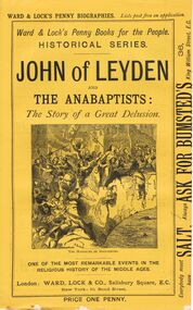 Book - LYDIA CHANCELLOR COLLECTION: JOHN OF LEYDEN